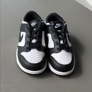 Nike Kids Black and White Sneakers